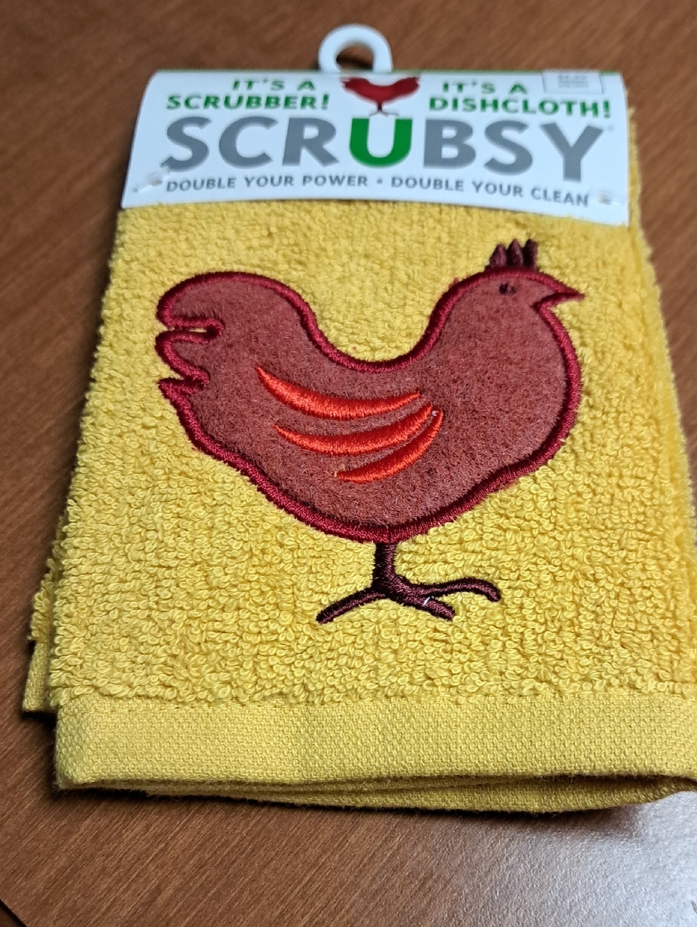 Hobby Lobby Yellow Terry Scrubber Cloth